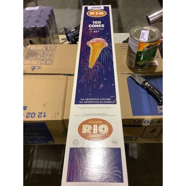 Rio Ice Cream Cones (100ct)