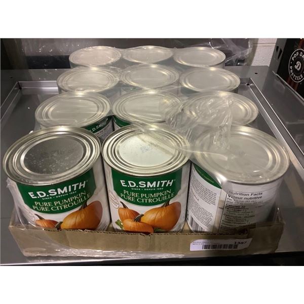 Case of E.D.Smith Pure Pumpkin Puree (12 x 796ml)