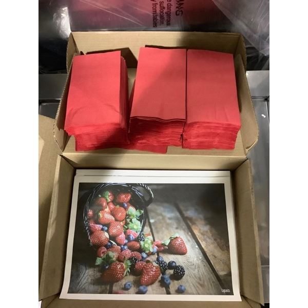Strawberry Social Fruits Napkins