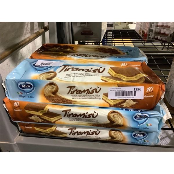 Lot of Midi Tiramisu Snacks (6 x 10)