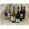 Image 1 : Wine Basket from Coop Liquor includes a fine selection of 6 Premium Wines including: