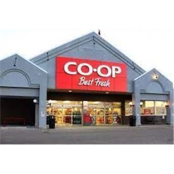 Calgary Coop Gift cards Retail Value $80.00