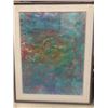Image 1 : Large Framed Contemporary Artwork