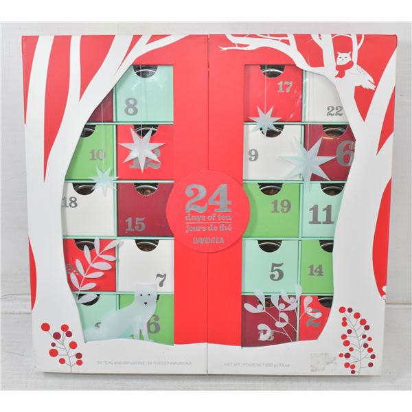 NEW DAVIDS TEA 24 DAYS OF TEA