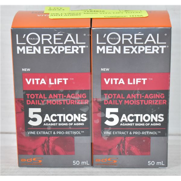 2PK L'OREAL MENS VITA LIFT TOTAL ANTI AGING