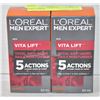 Image 1 : 2PK L'OREAL MENS VITA LIFT TOTAL ANTI AGING