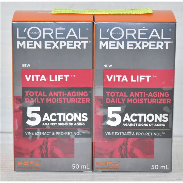 2PK L'OREAL MENS VITA LIFT TOTAL ANTI AGING