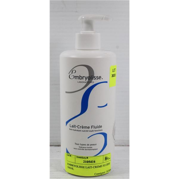 EMBRYOLISSE LAIT-CREME FLUIDE 500ML