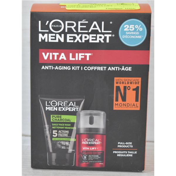 L'OREAL MENS VITA LIFT ANTI-AGING KIT