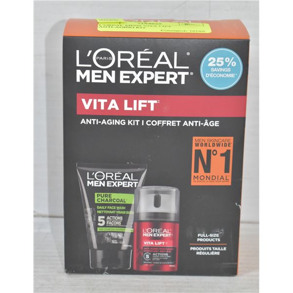 L'OREAL MENS VITA LIFT ANTI-AGING KIT
