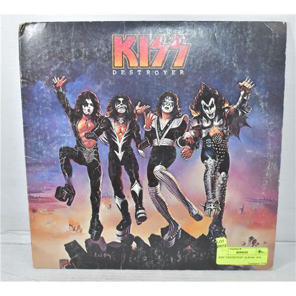 KISS "DESTROYER" ALBUM- 1976