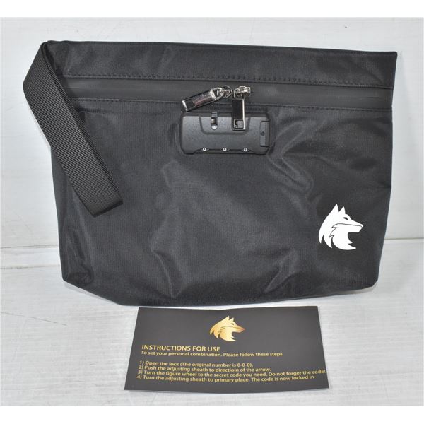 MARIJUANA BAG- AIR TIGHT, LOCKING AND SMELL PROOF