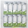 10 PACK NATURAL WHITE 5000K 25 WATT BULBS.