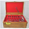 Image 1 : BIRKS CUTLERY SET IN WOOD CHEST