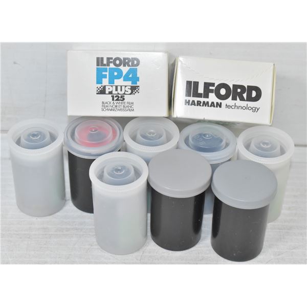 KODAK & ILFORD 35MM CAMERA FILM- 10 ROLLS