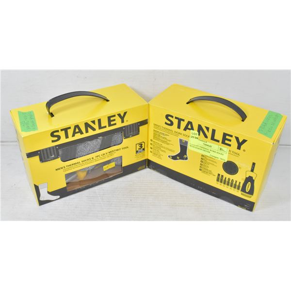 STANLEY THERMAL WORK SOCKS WITH SCREW DRIVER