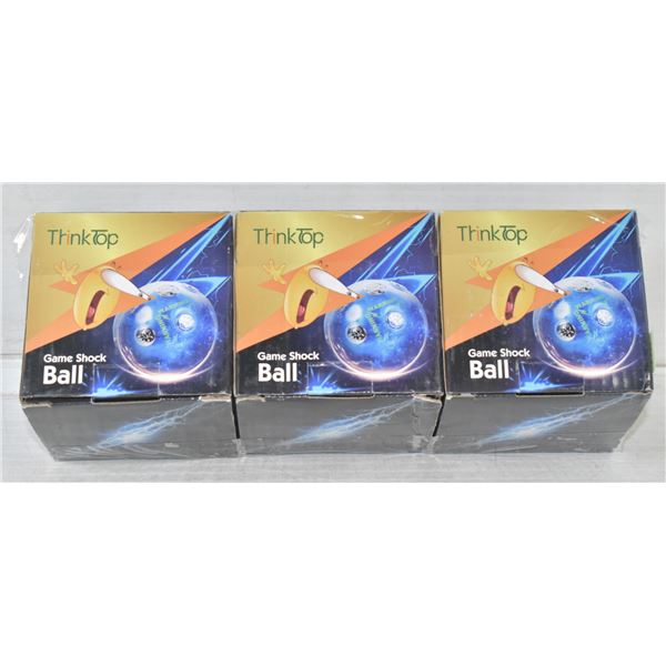 3 PACK GAME SHOCK BALL