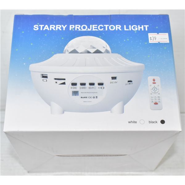 BLUETOOTH SPEAKER WITH SKY STAR LIGHTS & REMOTE