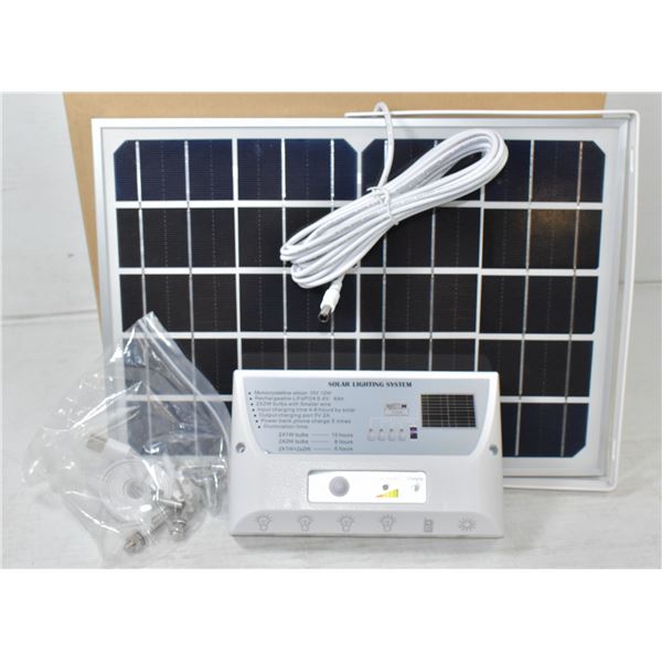 SOLAR POWERED LIGHT BULB SET 4 BULB KIT