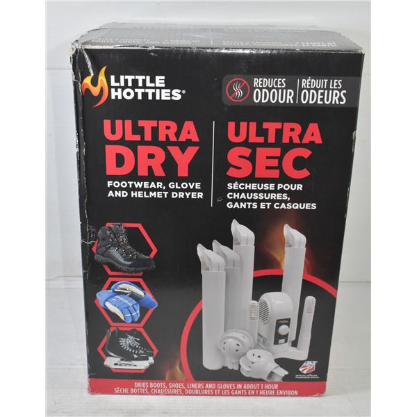 ULTRA DRY FOOTWEAR, GLOVE AND HELMET DRYER