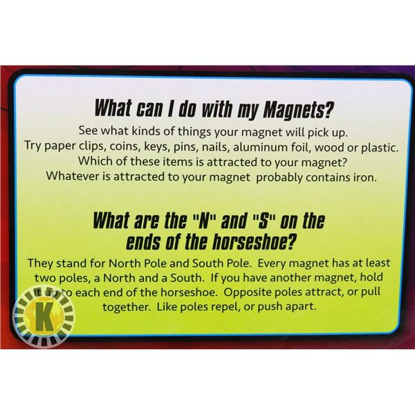 NEW 8 PC MAGNET SET