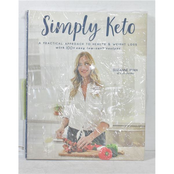 SIMPLY KETO 100+ RECIPES BY SUZANNE RYAN OF KETO