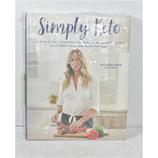 SIMPLY KETO 100+ RECIPES BY SUZANNE RYAN OF KETO