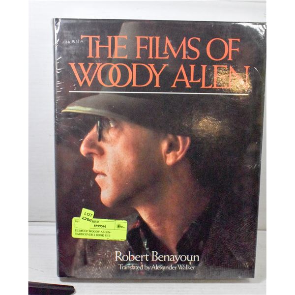 FILMS OF WOODY ALLEN- HARDCOVER 2 BOOK SET