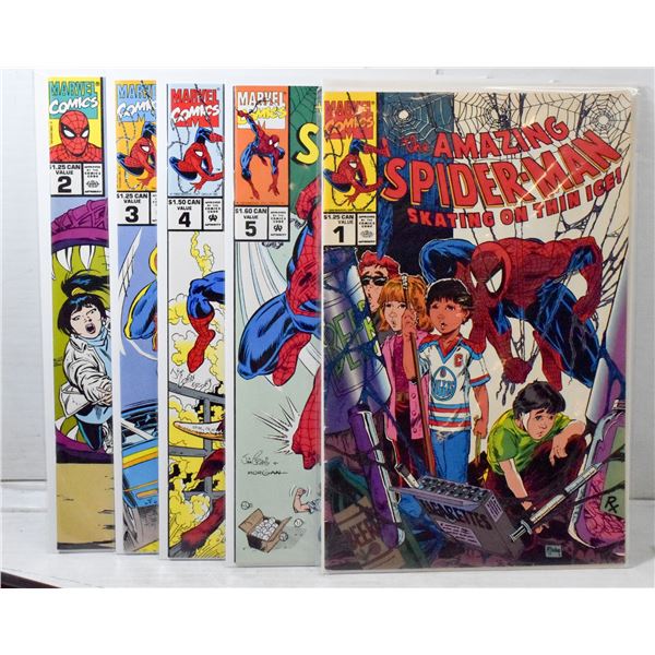 AMAZING SPIDER-MAN FULL CANADA MINI-SERIES #1-5