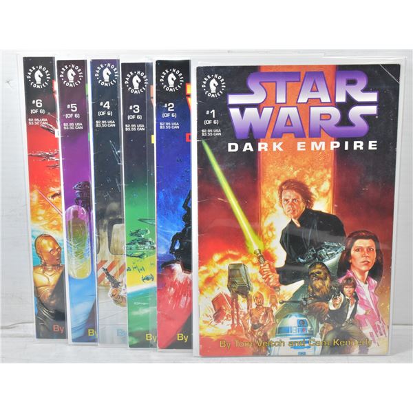 STAR WARS DARK EMPIRE FULL MINI-SERIES #1-6