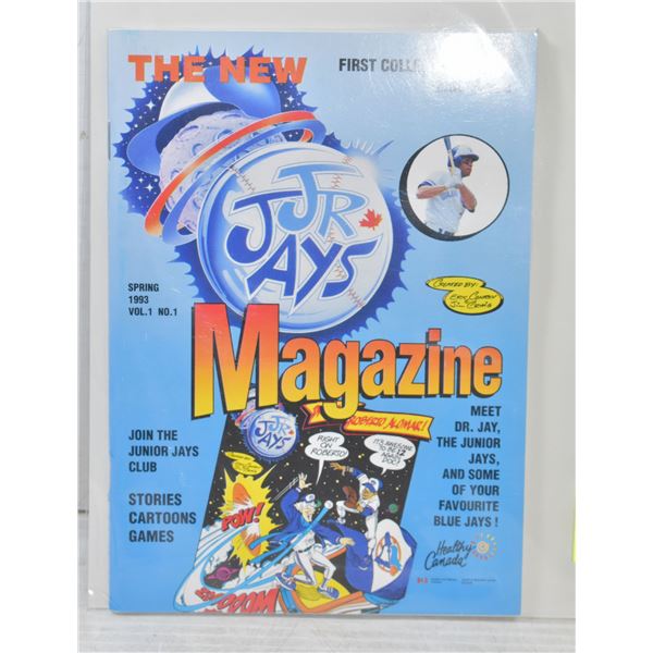 JR. JAYS (TORONTO BLUE-JAYS) MAGAZINE #1 AND #2