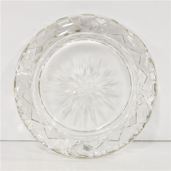 BEAUTIFUL LEAD CRYSTAL ASHTRAY