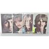 Image 1 : BEATLES- SET OF 4 VINTAGE PHOTOGRAPHS
