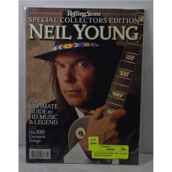 2014 ROLLING STONE "NEIL YOUNG" COLLECTORS EDITI