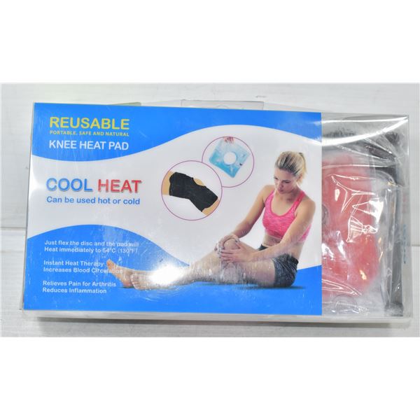 COOL HEAT REUSABLE KNEE HEAT PAD - GREAT FOR SPORT