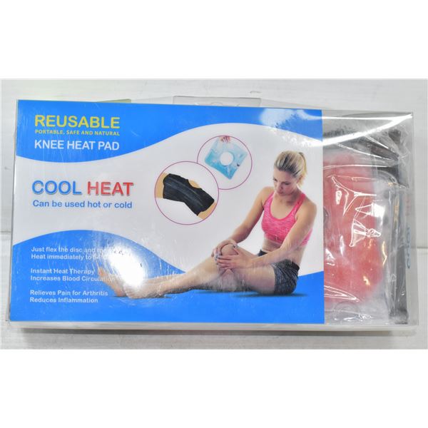 COOL HEAT REUSABLE KNEE HEAT PAD - GREAT FOR SPORT