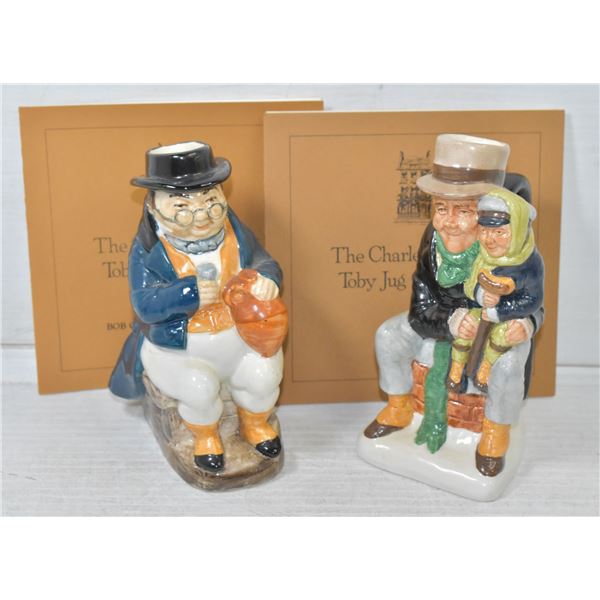 VINTAGE (2) WOOD & SONS TOBY