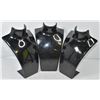 Image 1 : SET OF 3 BLACK NECKLACE DISPLAYS