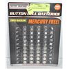 Image 1 : 40PC BUTTON BATTERY SETS