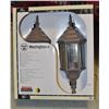 Image 1 : WESTINGHOUSE OUTDOOR WALL LANTERNS PAIR