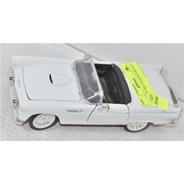 21)  WHITE 1956 1:24 SCALE DIE CAST