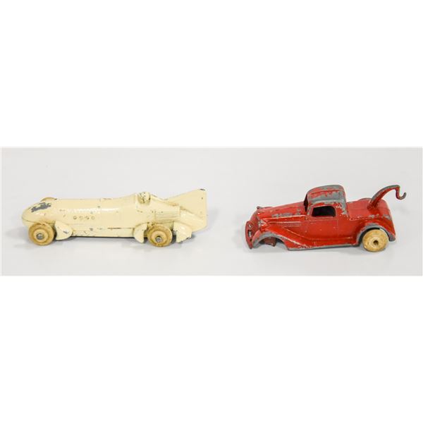 2 PREWAR TOOTSIETOY DIECASTS W/ORIGINAL