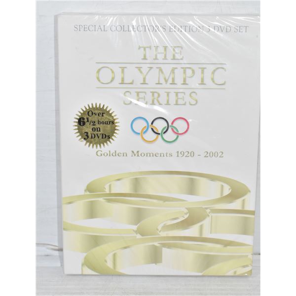 NEW- THE OLYMPIC SERIES GOLDEN MOMENTS 3 DVD SET