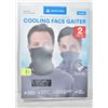 Image 1 : ARCTIC COOL COOLING FACE GAITER 2 PACK - UNISEX