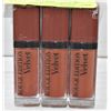 Image 1 : 3PK BOURTOIS ROUGE EDITION VELVET LIQUID LIPSTICK
