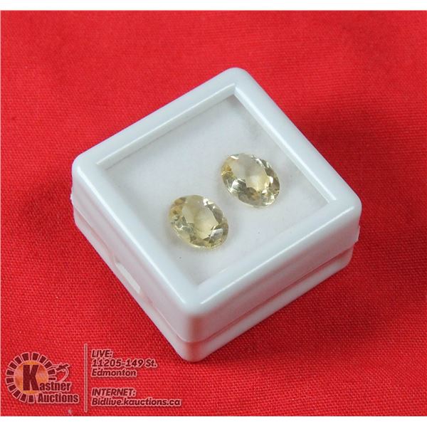 #56-CITRINE GEMSTONES OVAL 3.35CT