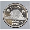 Image 1 : 1990 PROOF FINISH CANADA 5 CENT