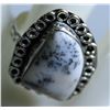 Image 2 : #118-DENTRIC OPAL RING SIZE 8
