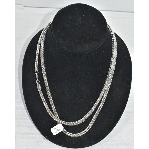 MENS TITANIUM NECK CHAIN 35" LONG