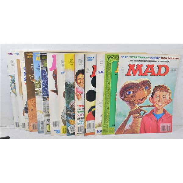 1980'S MAD MAGAZINES ET AND MUCH MORE